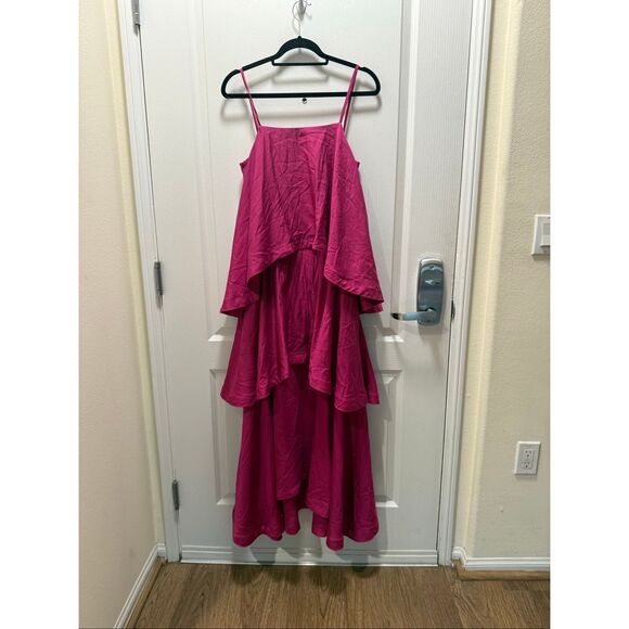 ELLIATT Wren Maxi Dress – Pink  | Wedding Guest / Gala Event | Size S |NWT - Picture 4 of 6